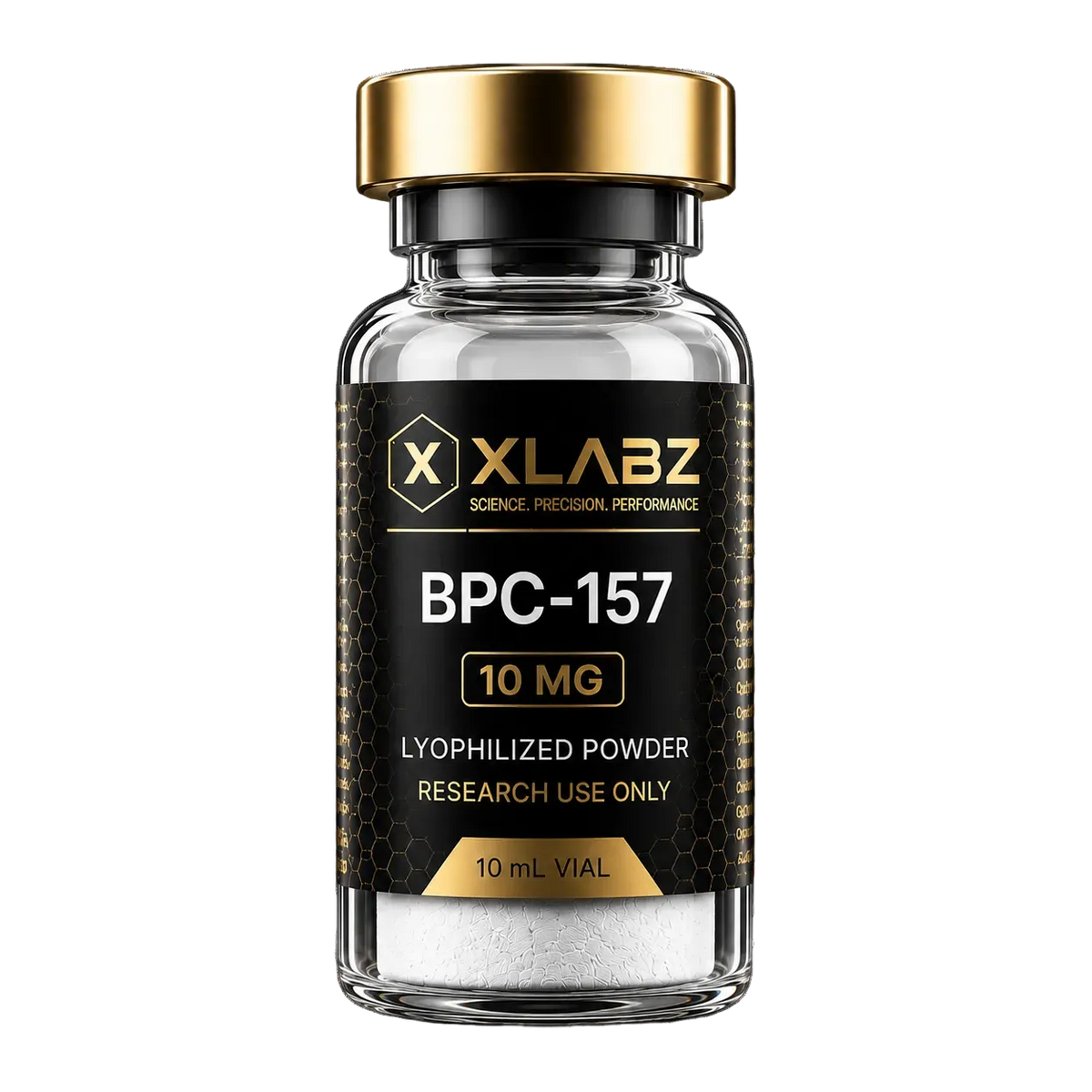 BPC-157 10MG Peptide UAE Dubai Lyophilized Powder
